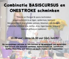 Combinatie cursus zaterdag 14 juni 10-16.30u